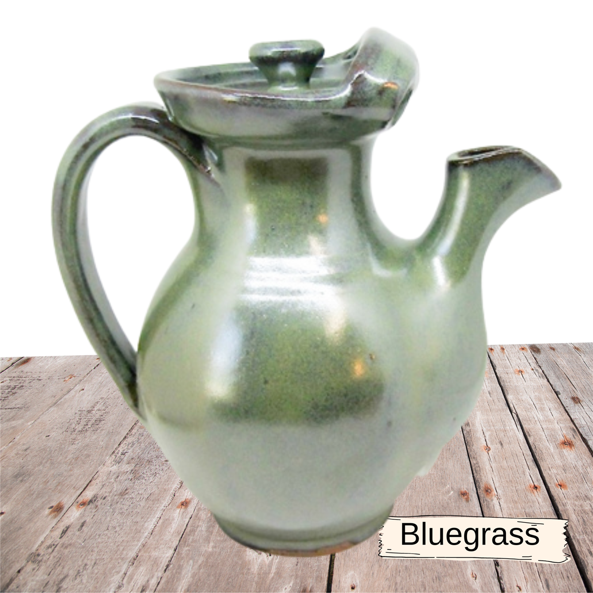 handmade teapot with pour spout for steeping and serving tea coffee milk creamer