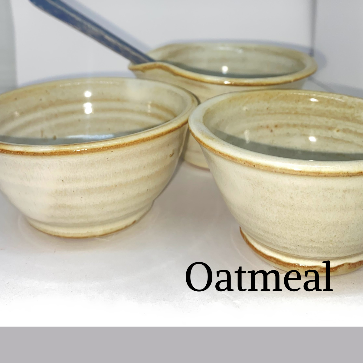 Tiny pottery bowl for dips premeasuring salt spices charcuterie boards jams