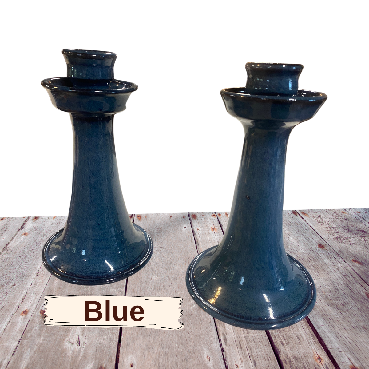 Tall candlestick for taper candles slim. Lighthouse candle holder