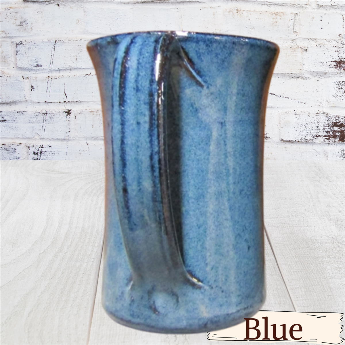 Large coffee mug holds 18 ounces handmade pottery