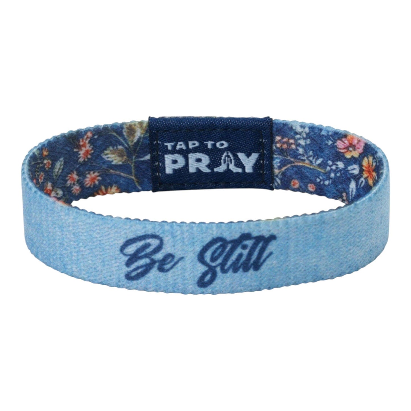 Versible - Tap To Pray® Wristband – Wildflower - Be Still