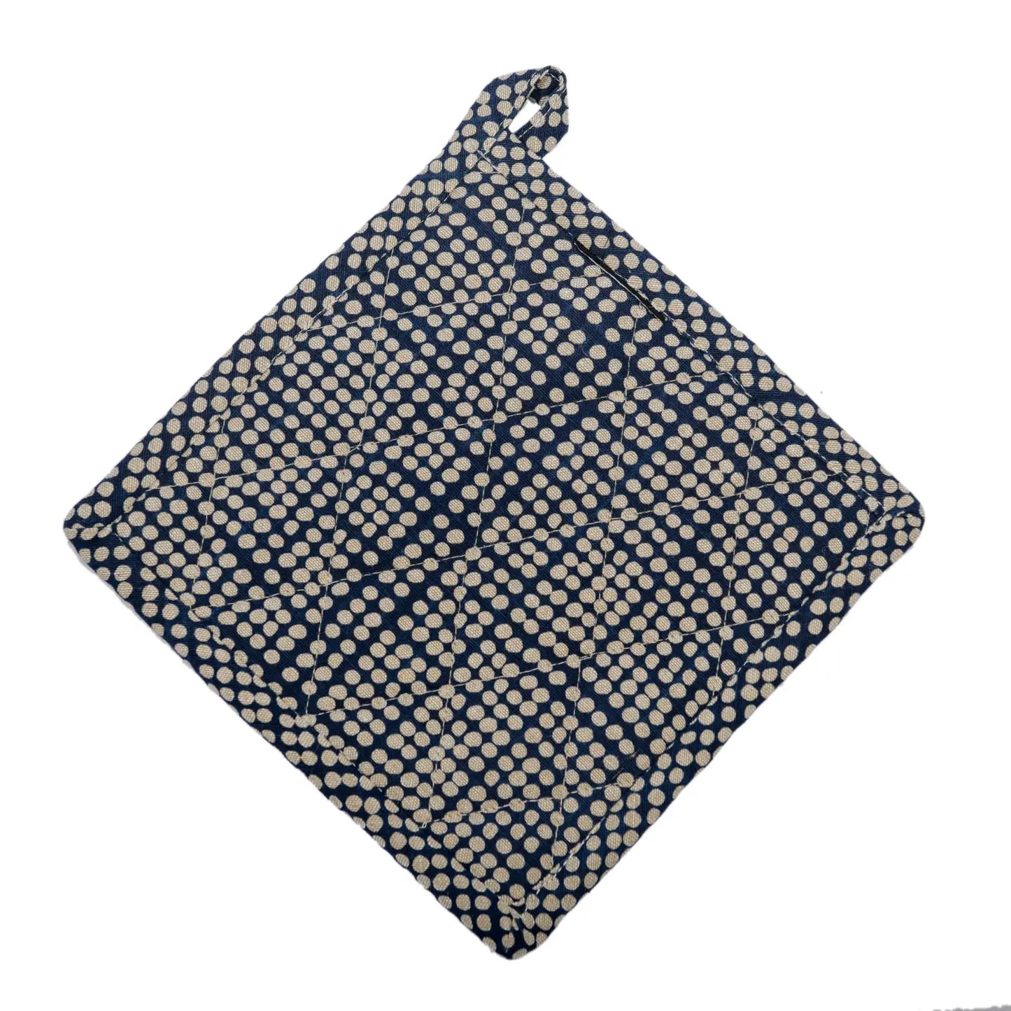 Chicken design cotton trivet or pot holder. Raine and Humble brand