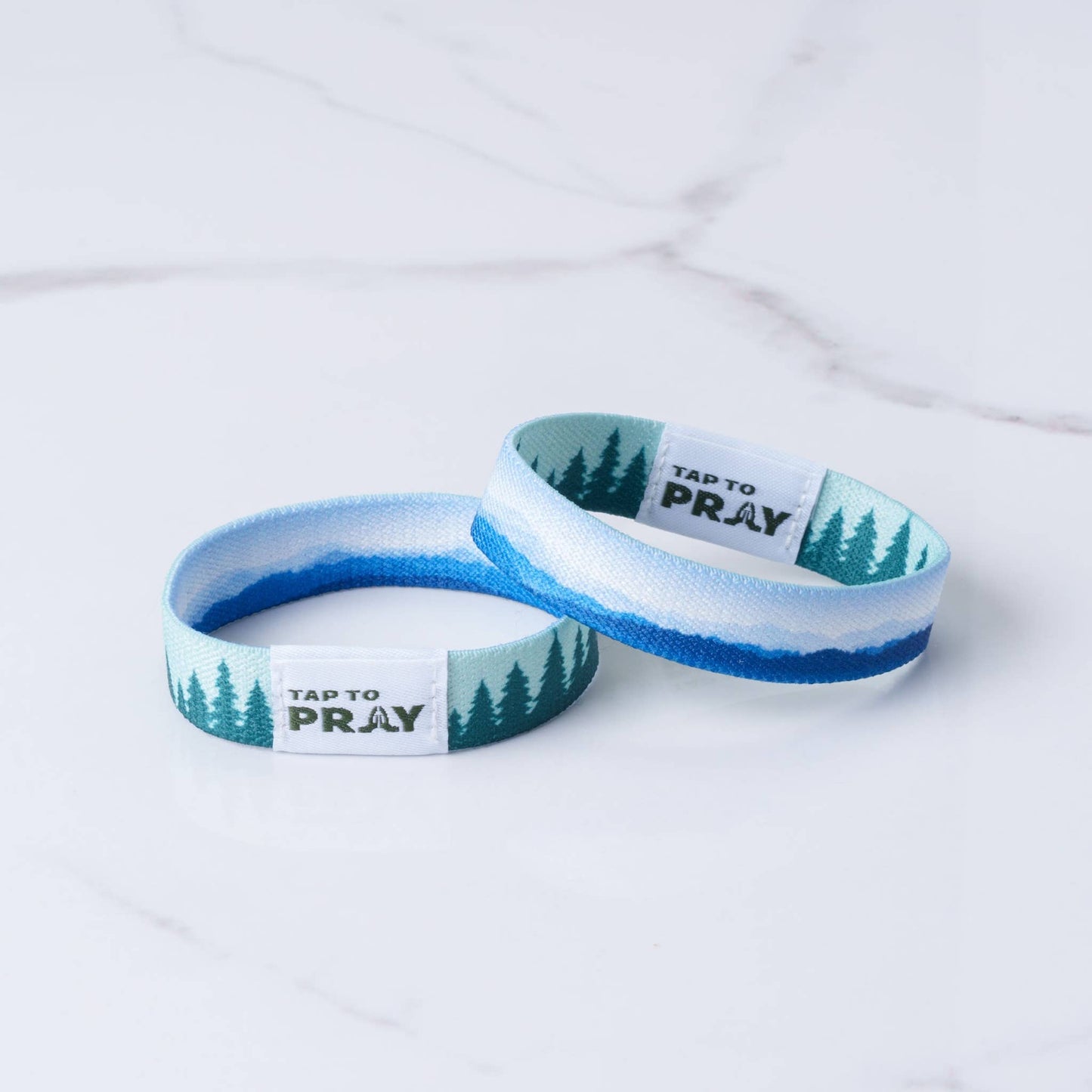 Versible - Tap To Pray™ Wristbands - Mountains & Forests