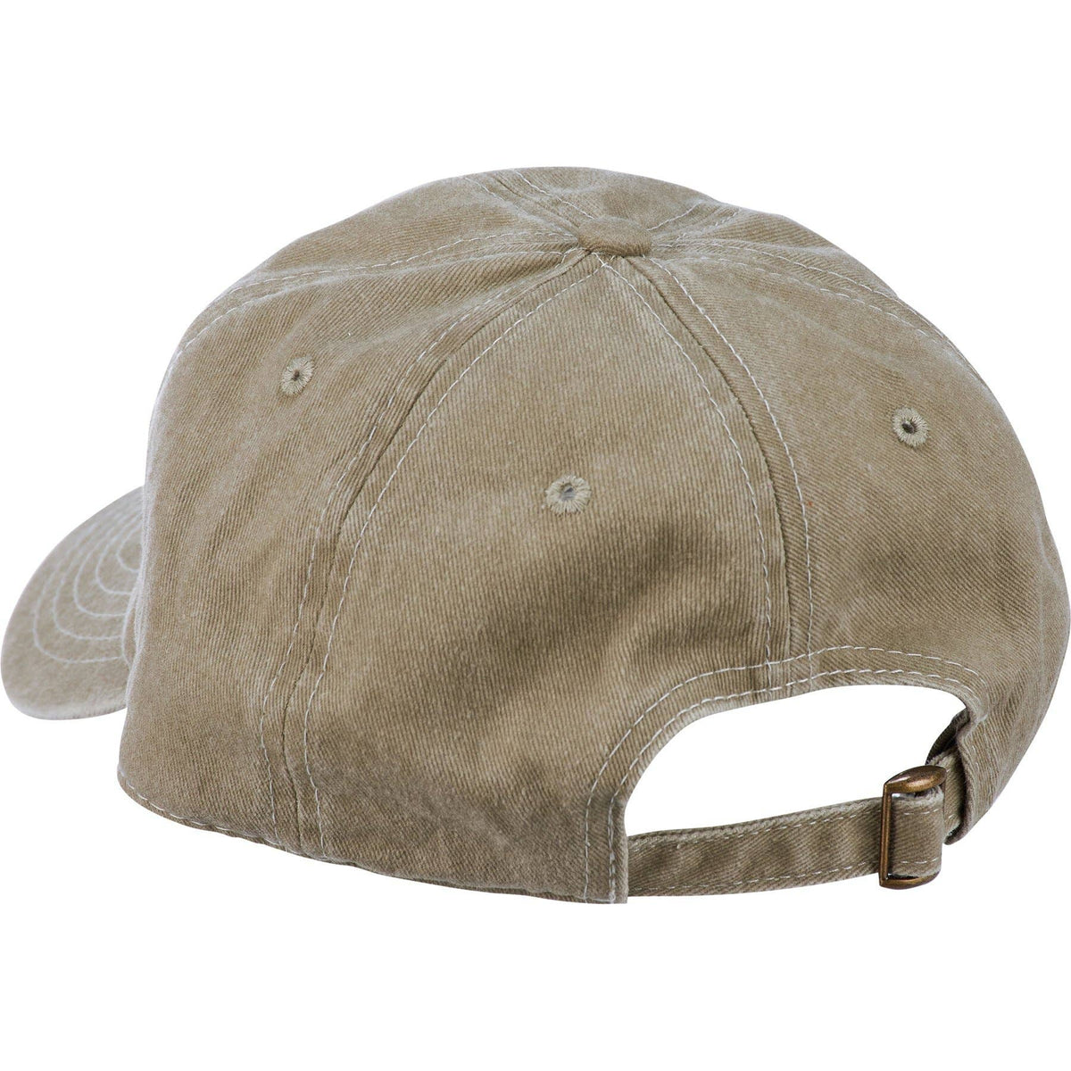 Been There Hiked That Baseball Cap tan with white letters