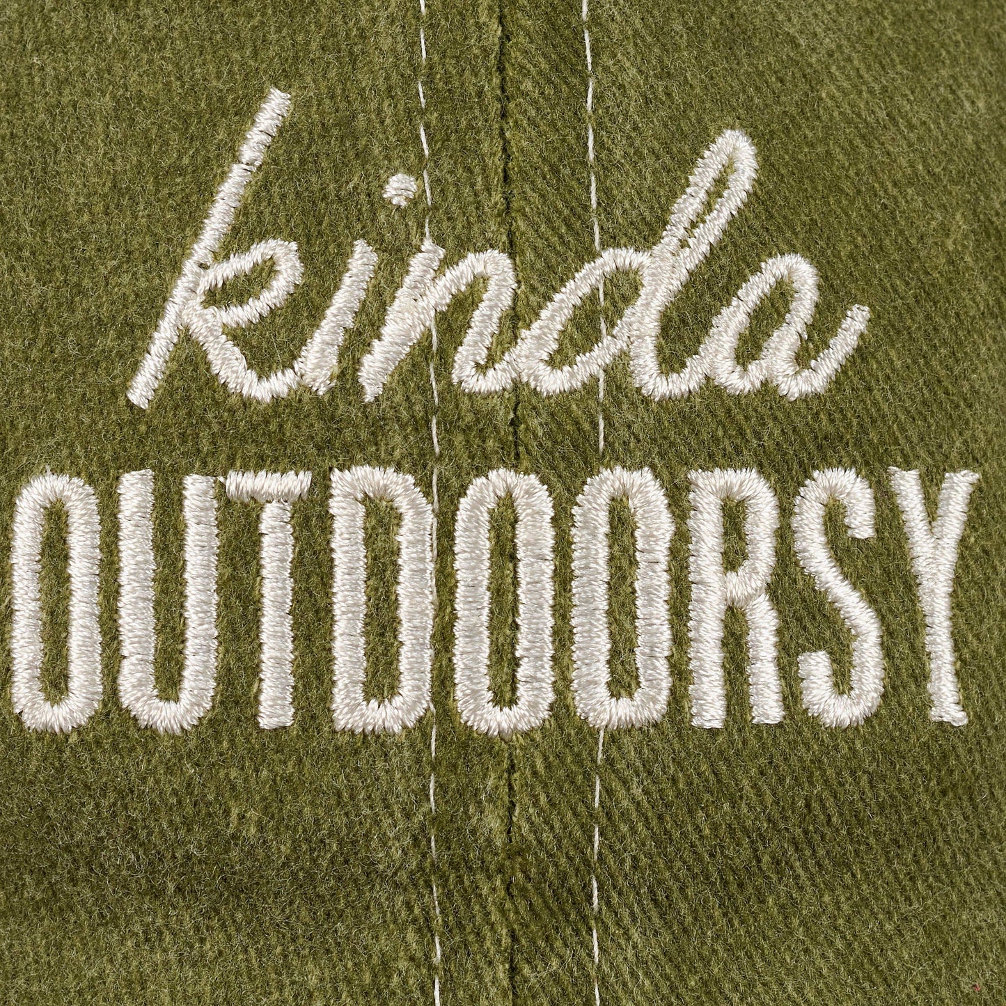 Baseball Cap  green adjustable hat. Kinda outdoorsy