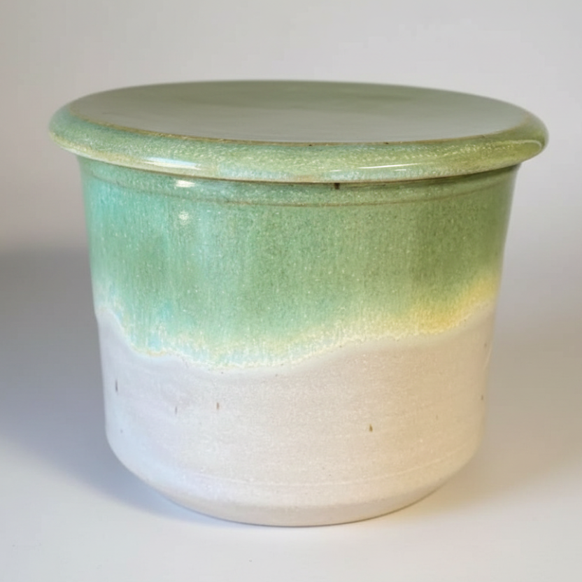 Sandy shores glaze butter dish