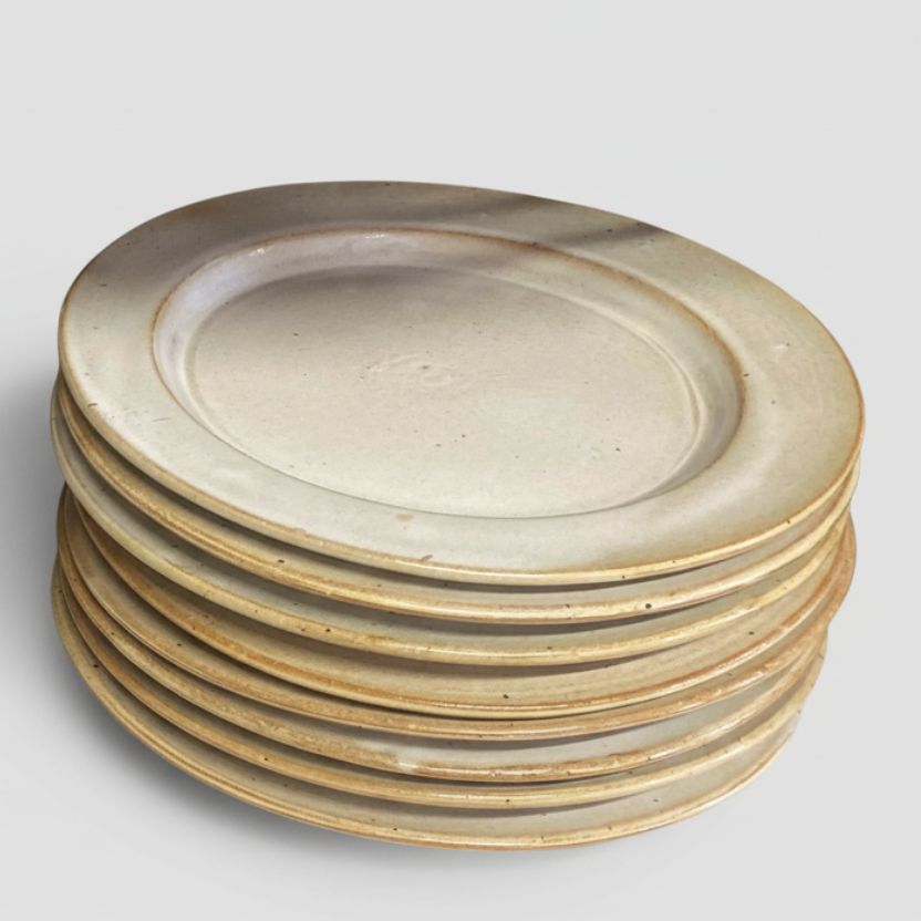 Dinner plate handmade pottery dish ceramic dinnerware large plate