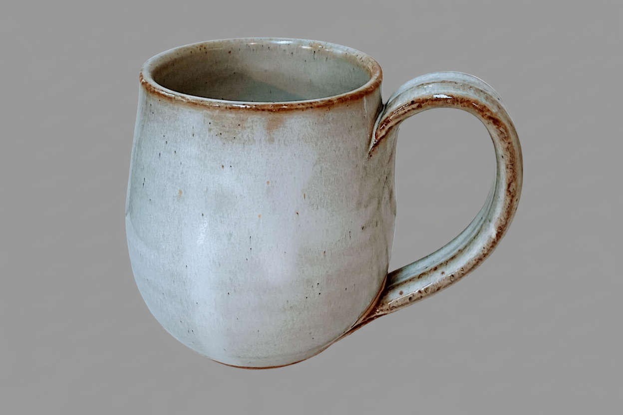 Pottery mug Oatmeal Glaze Traditions