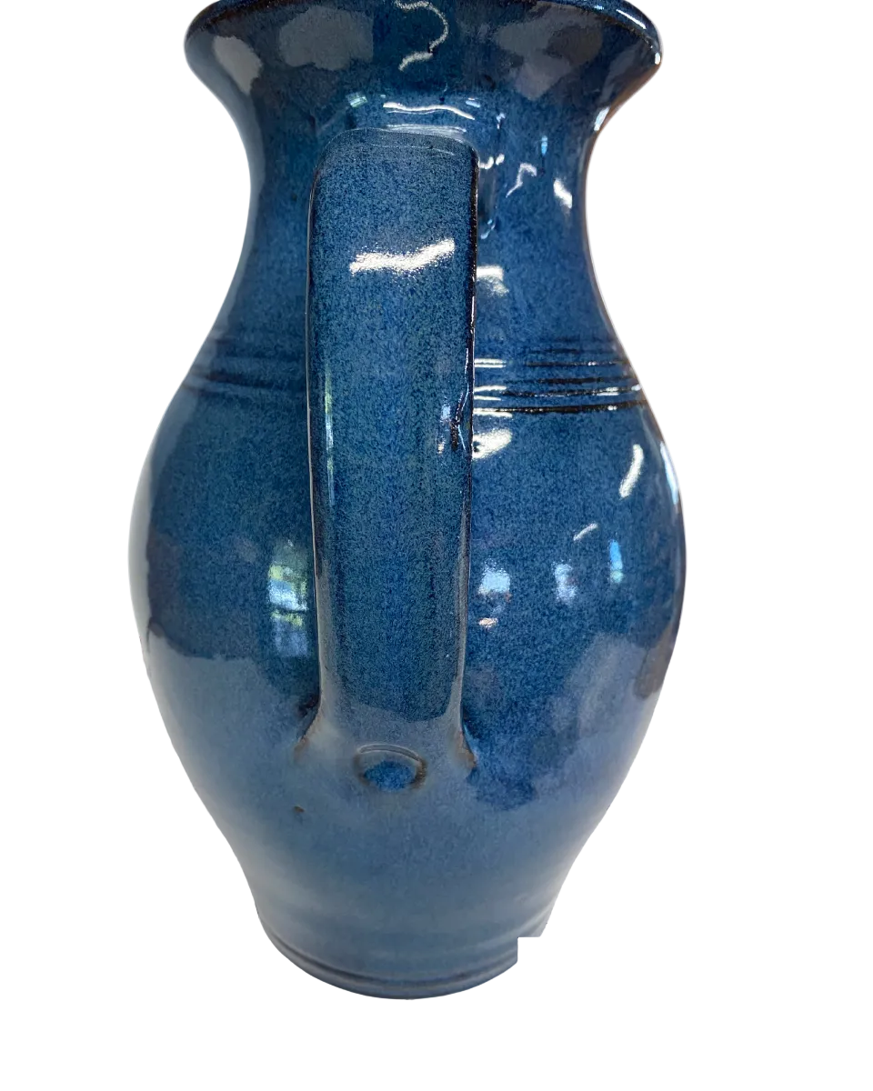 blue pitcher handle