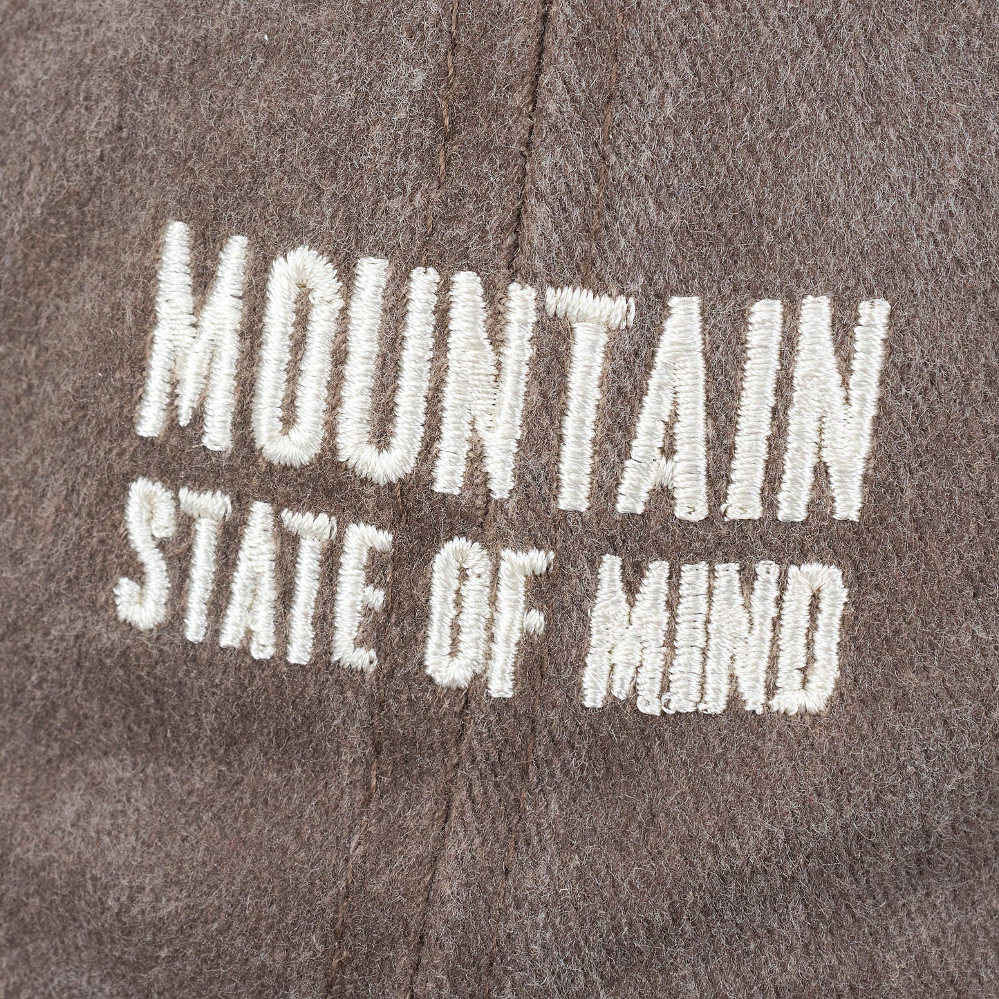 Mountain State Of Mind Baseball Cap Grey hat