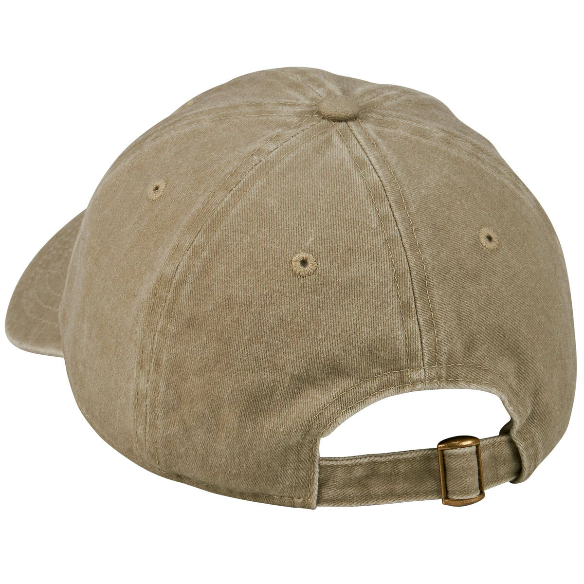 Peace Dove Baseball Cap tan with white embroidered front dove and floral design