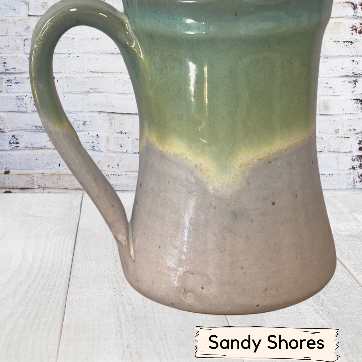 Coffee mug 12 ounces handmade pottery cup ceramic mug with handle wide bottom