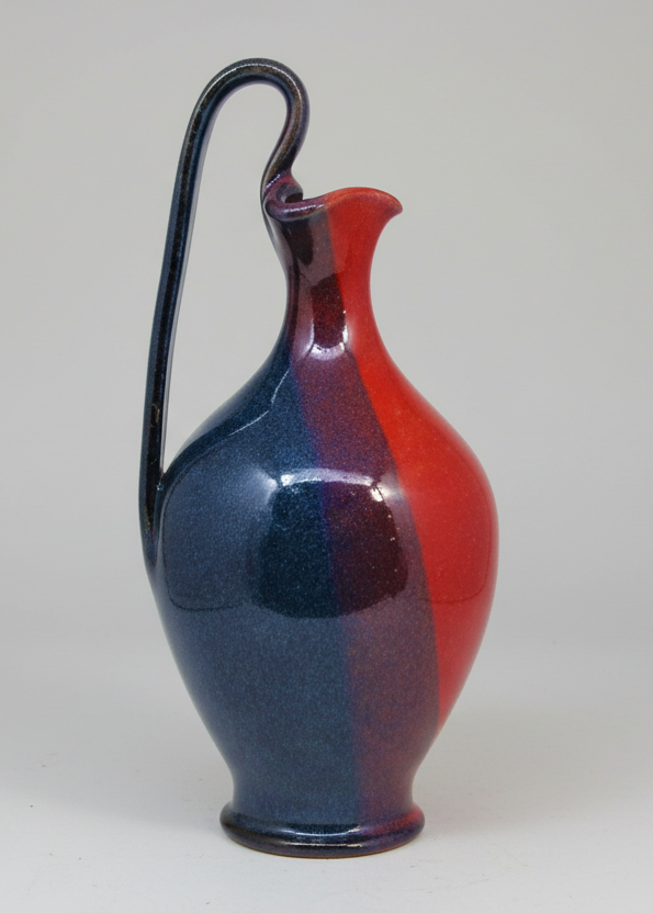 Biblical Rebekah Pitcher. Small pottery pitcher with handle. Living water