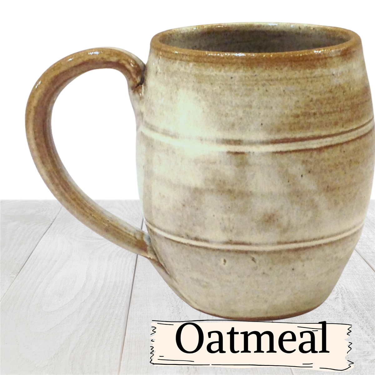 Coffee mug 12 ounces handmade pottery cup ceramic mug with handle