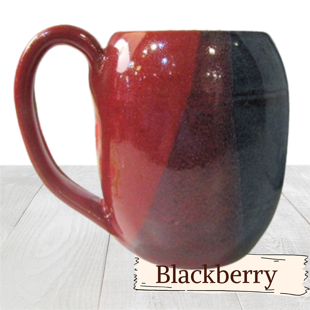 Coffee mug 12 ounces handmade pottery cup ceramic mug with handle