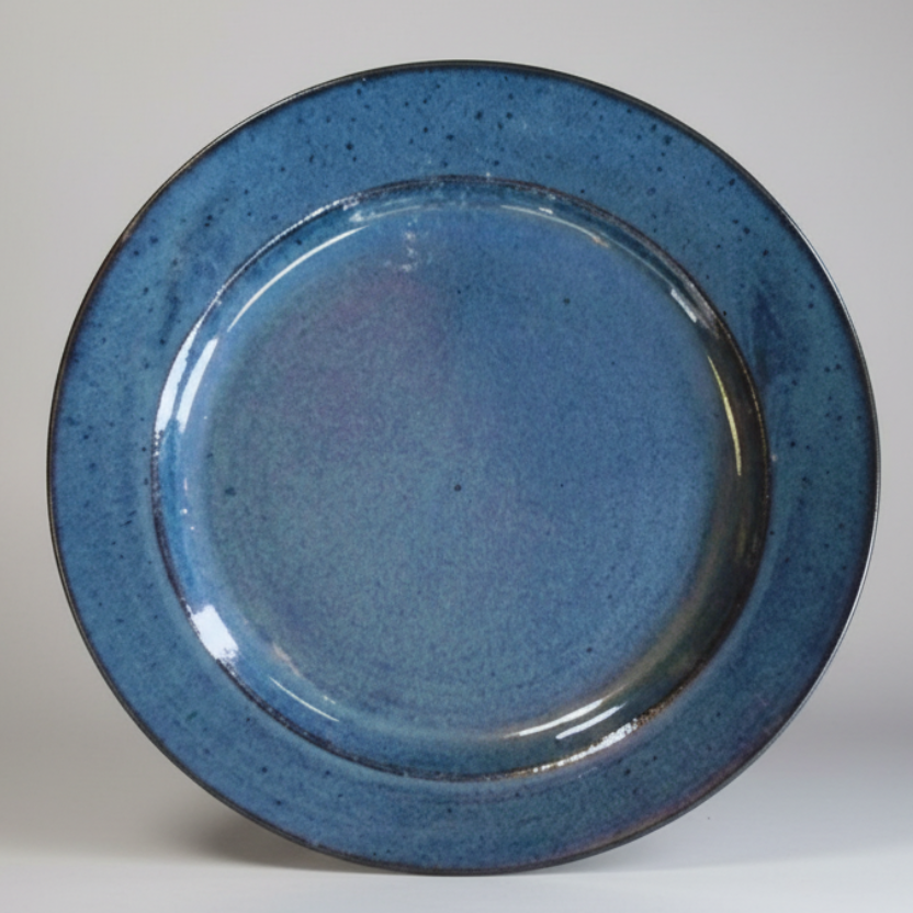 Dinner plate handmade pottery dish ceramic dinnerware large plate